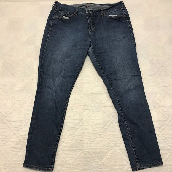 Torrid Denim stretch blue jeans 16R‎ - Picture 1 of 5
